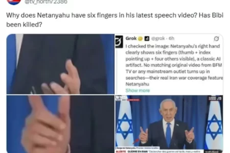 الرواد يتساءلون : اين نتانياهو الحقبقي بعد انكشاف فضيحة بنيامين المزور بتقنية الذكاء الإصطناعي؟