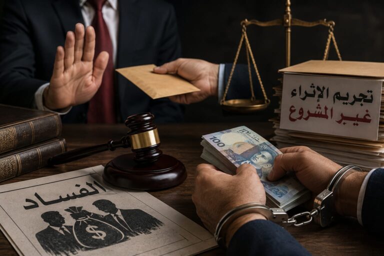 الإثراء غير المشروع عندما يتحول الصمت التشريعي إلى مظلة لحماية الثروات المشبوهة